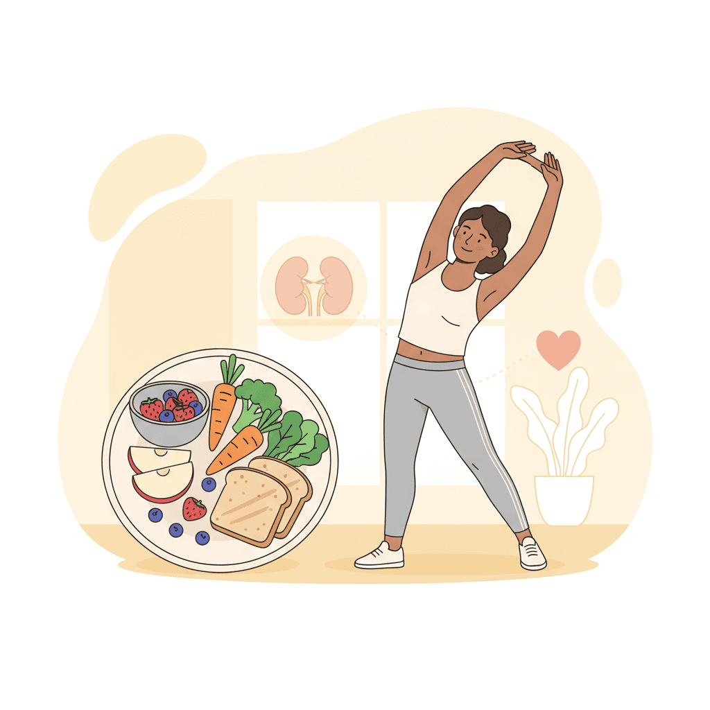 A healthcare professional conducting tests on a patient